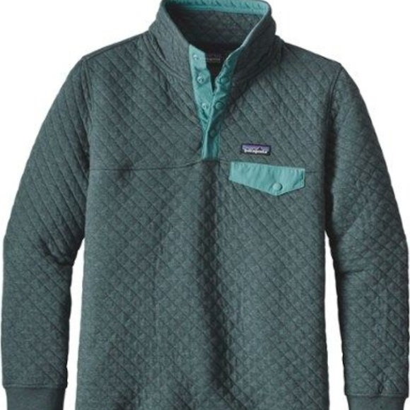 Patagonia Tops - Patagonia Women's Cotton Quilt Snap-T Green, Small